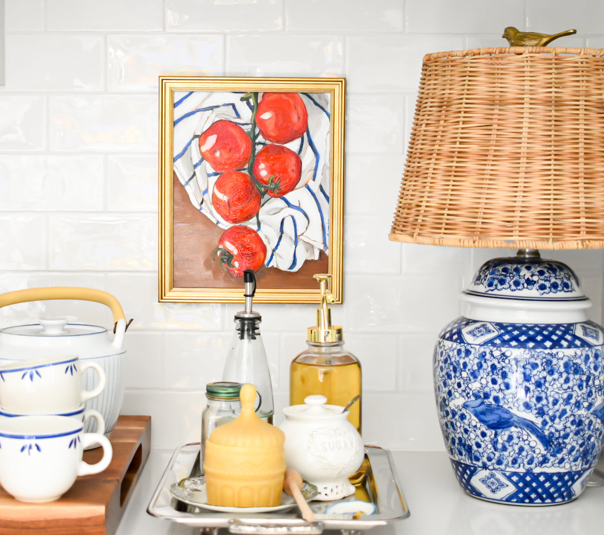 Tomatoes & Stripes - The Market Table Collection