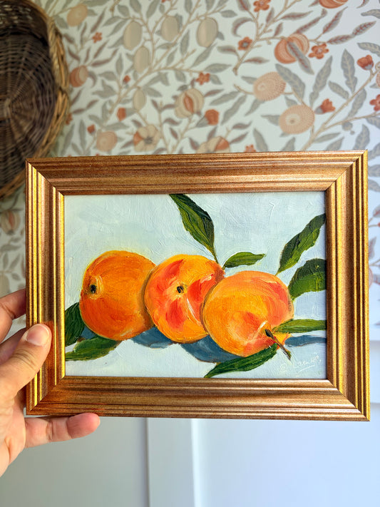 Peaches - Study 5x7