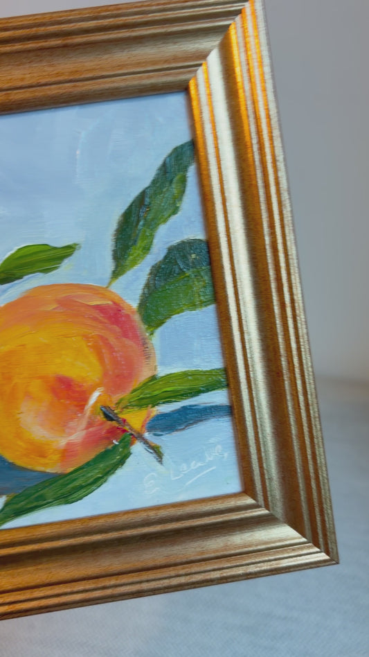 Peaches - Study 5x7